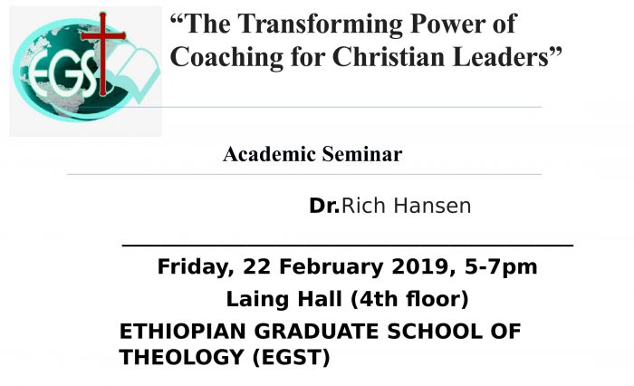 The Transforming Power of Coaching for Christian Leaders Rich Hansen feb 2019-1